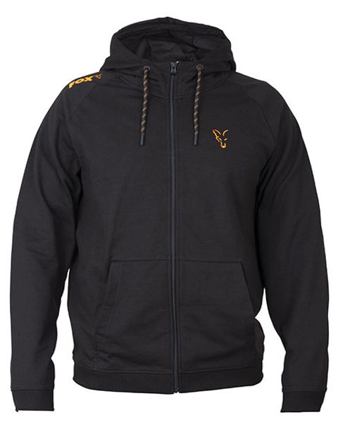 Fox Collection Black/Orange Lightweight Hoody