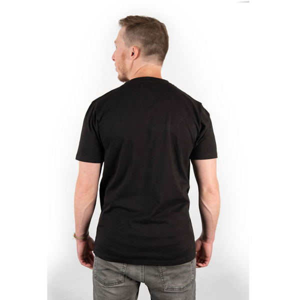 Fox Black/Camo Print T-Shirt