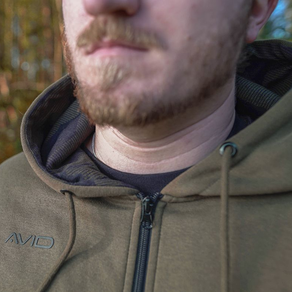 Avid Carp Distortion Zip Hoodie