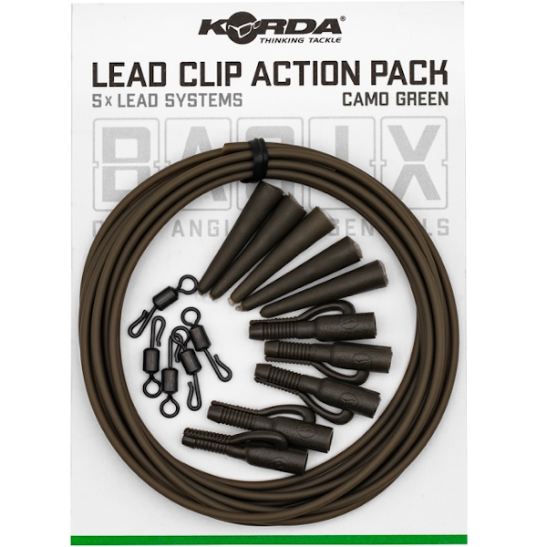 Korda Basix Lead Clip Action Pack