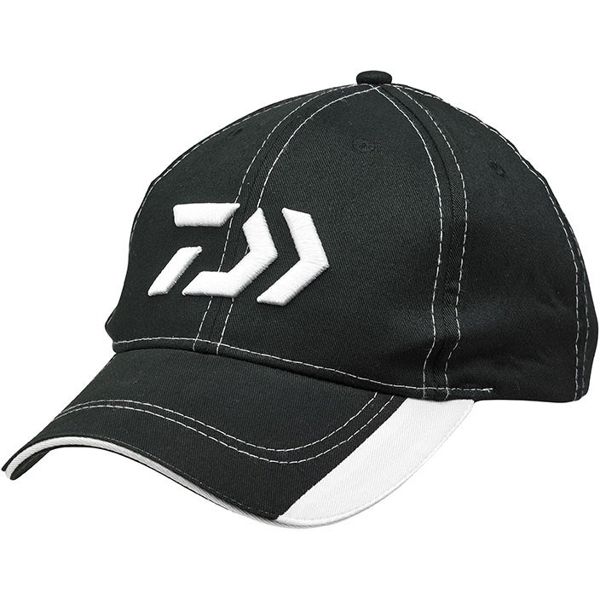 Daiwa White/Black Cap