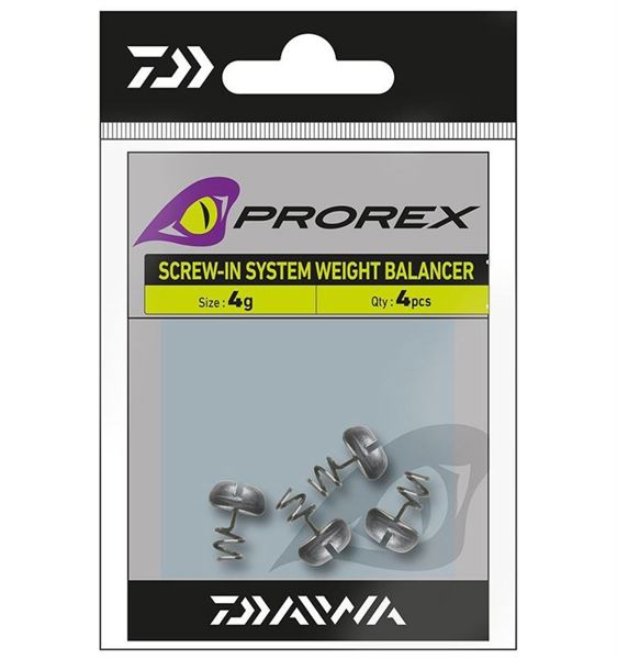 Daiwa Prorex Screw-in Weight Balancers