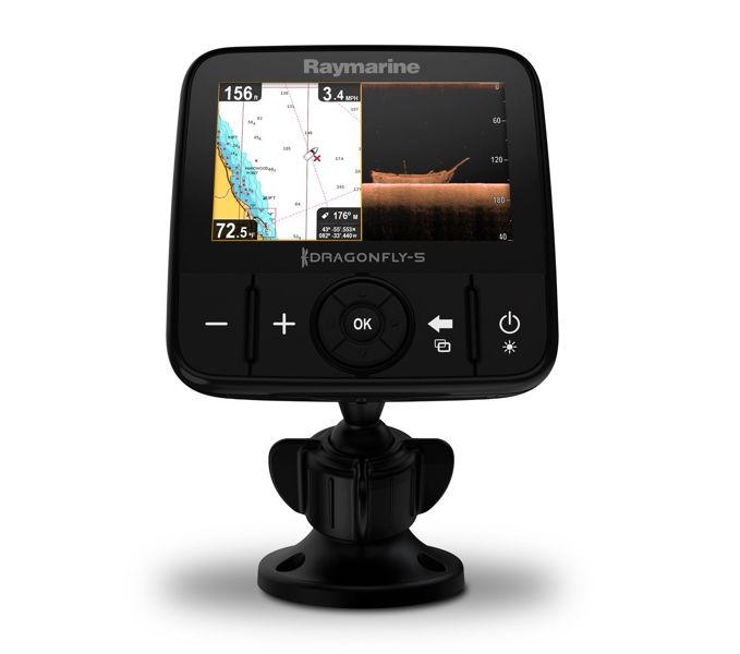 Raymarine Dragonfly 5M w/MAPS