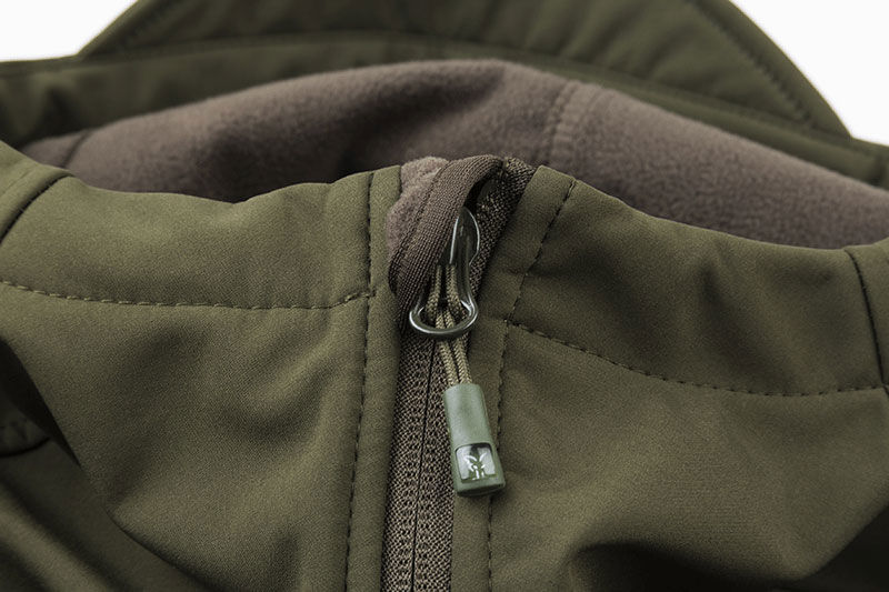 Fox Collection Green/Silver Softshell Hoody