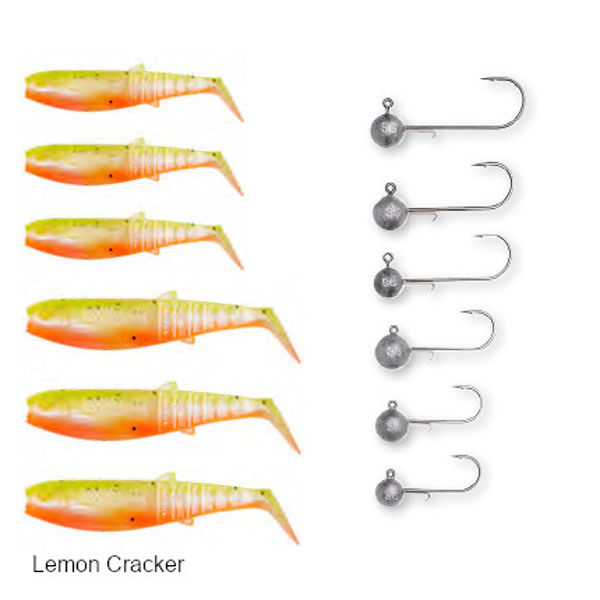 Savage Gear Cannibal Shad Kit Mixed Colours