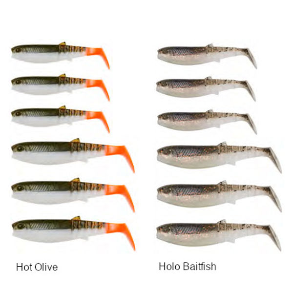 Savage Gear Cannibal Shad Kit Mixed Colours