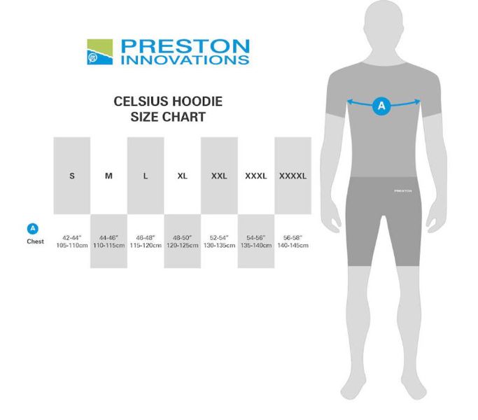 Preston Innovations Celcius Zipped Hoodie