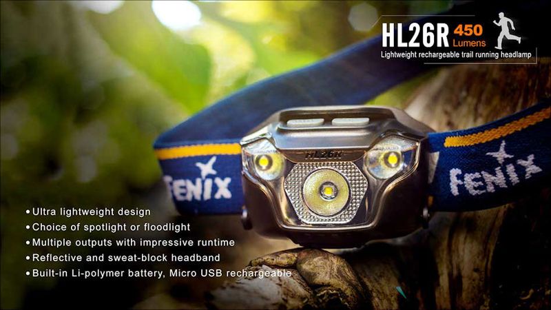 Fenix HL26R Rechargeable Headlamp