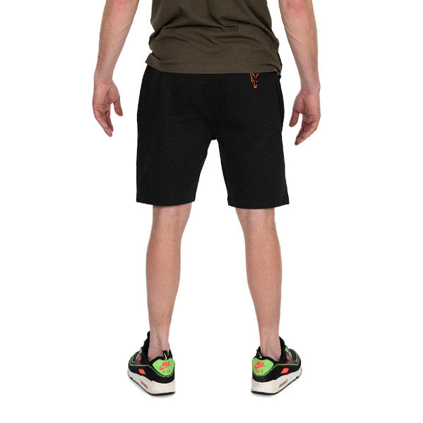 Fox Collection LW Jogger Shorts Black & Orange