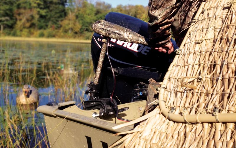 Minn Kota Camo Waterfowl Transom Mounted Trolling Motors