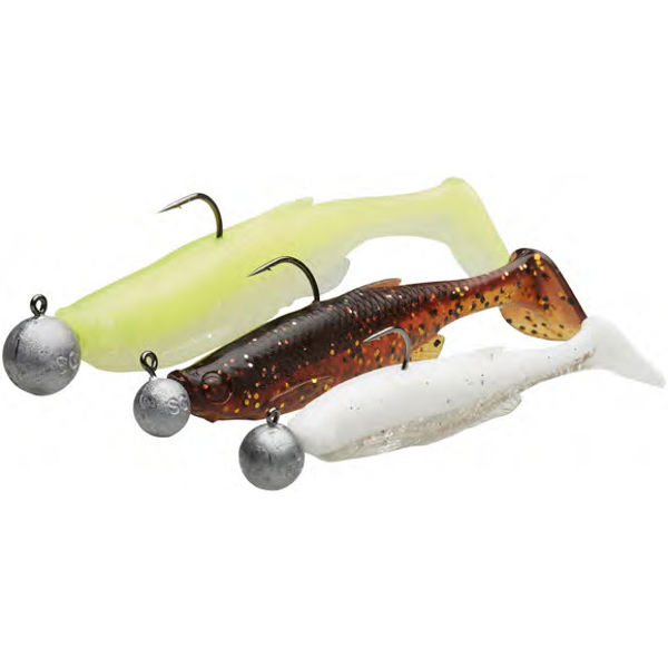 Savage Gear Fat Tail Minnow T-Tail Kit Mixed Colours