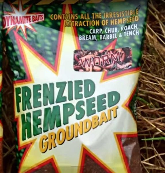 Dynamite Baits Frenzied Hemp Worm Groundbait