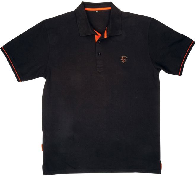 Fox Black/Orange Polo Shirt