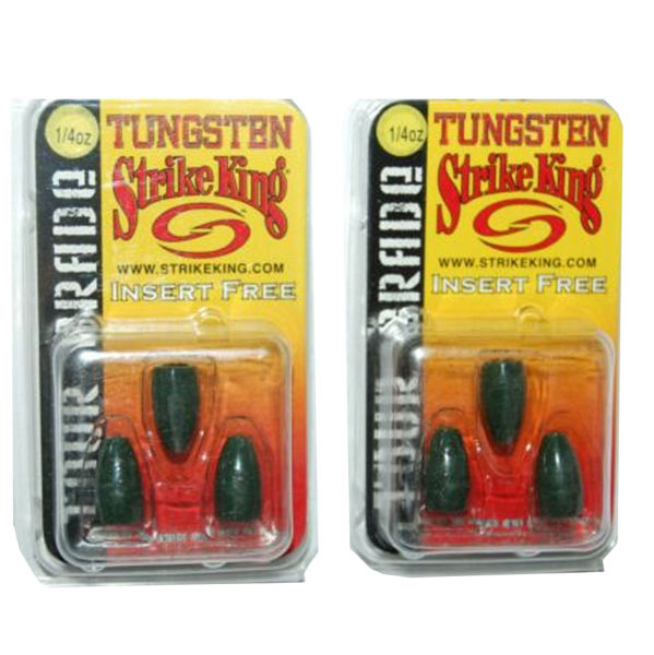 Strike King Tour Grade Tungsten Bullet Weights