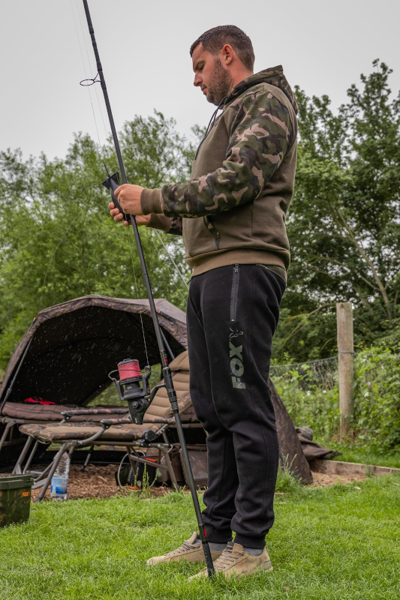 Fox Black/Camo Print Joggers