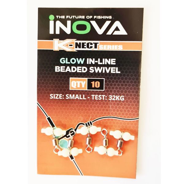 Inova Glow Inline Beaded Swivels