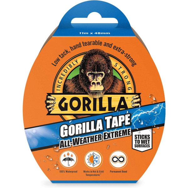 Gorilla All Weather Extreme Tape 11m