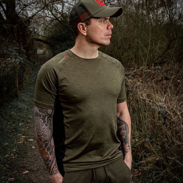 Trakker Marl Moisture Wicking T-Shirt