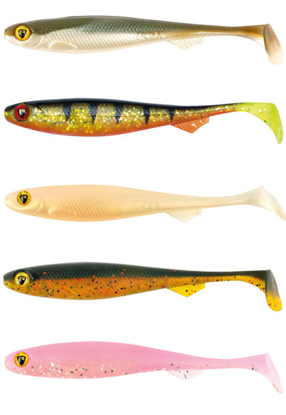 Fox Rage Slick Shad UV Mixed Colour Packs