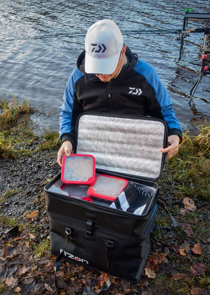 Daiwa N'zon EVA Double Bait Bag