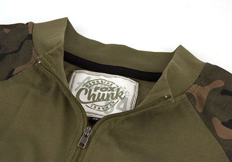 Fox Chunk Long Sleeve Zip Tops