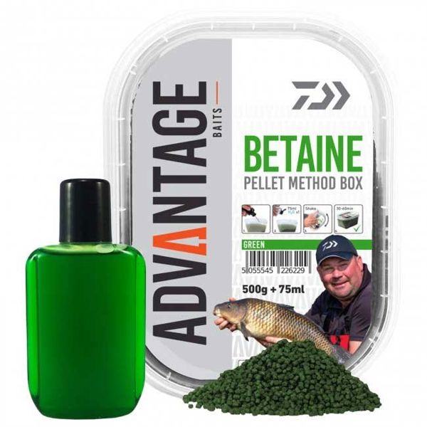 Daiwa Advantage Baits Green Betaine Method Box 500g