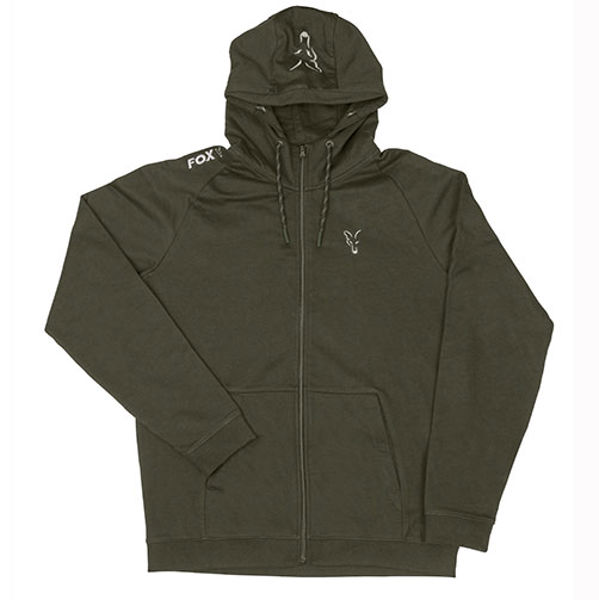 Fox Collection Green/Silver Lightweight Hoody