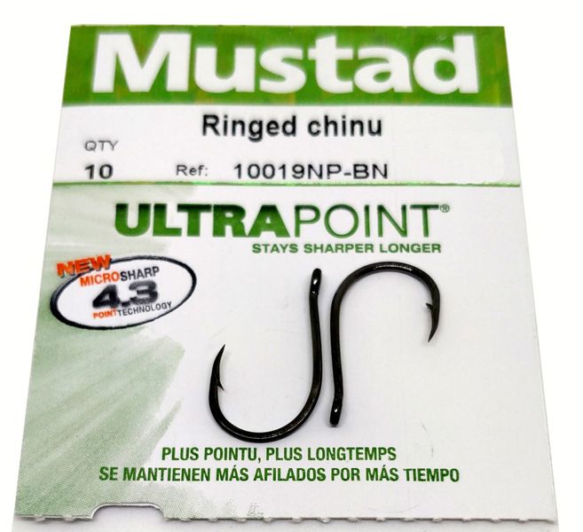 Mustad 10019NP-BN Chinu Eyed