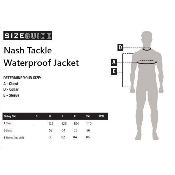 Nash Tackle Waterproof Jacket