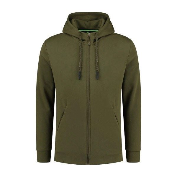 Korda Kore Zip Pro Hoodie Olive