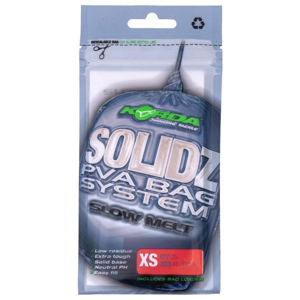 Korda Solidz Slow Melt PVA Bags