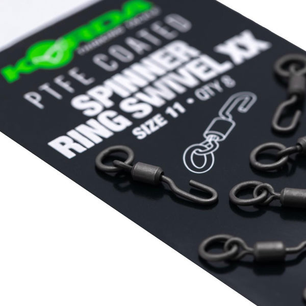 Korda PTFE Spinner Ring Swivels