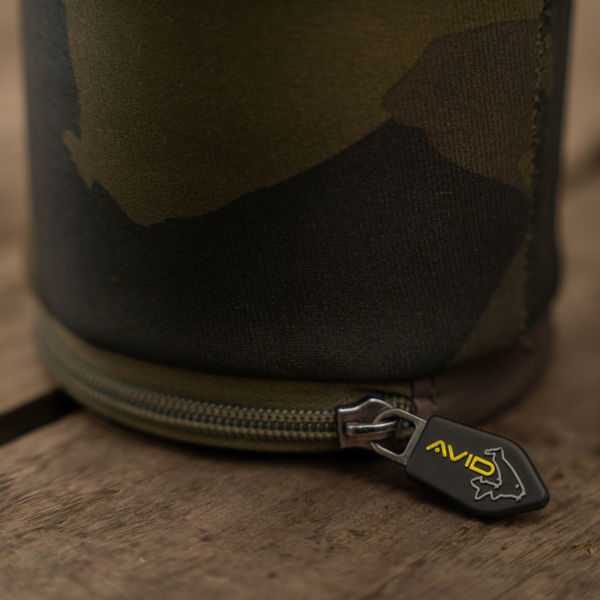 Avid Carp Camo Neoprene Gas Cannister Holder