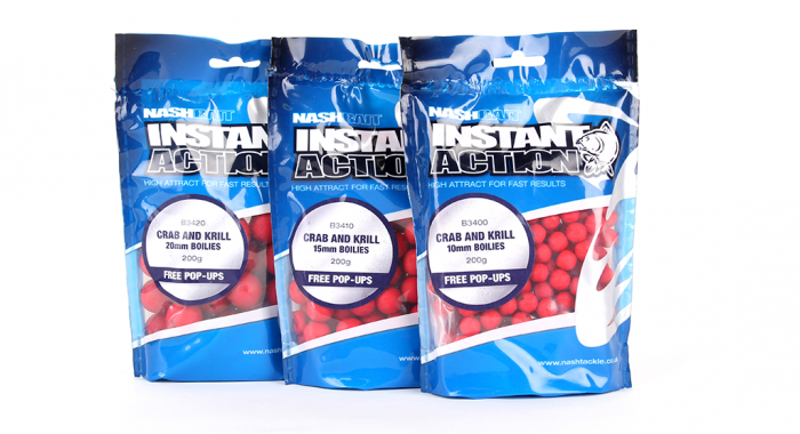 Nash Instant Action Boilies (Buy Two Get One Free)