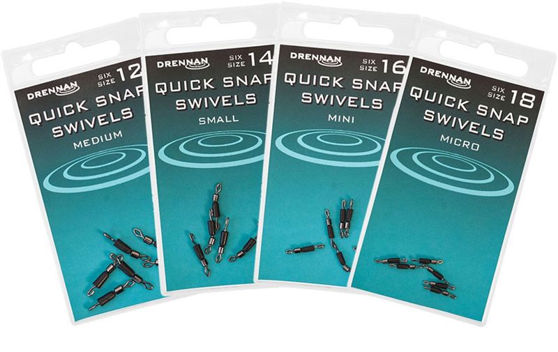 Drennan Quick Snap Swivels