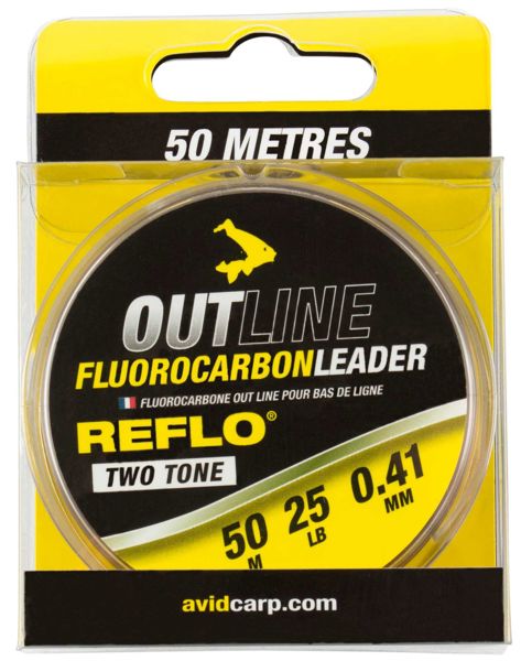 Avid Carp Outline Fluorocarbon Leaders