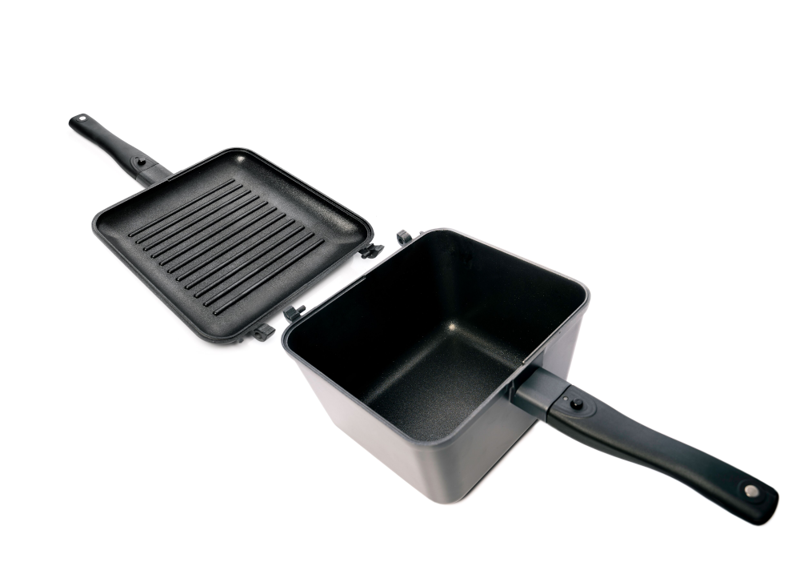 Ridge Monkey Connect Multi-Purpose Pan and Griddle Set