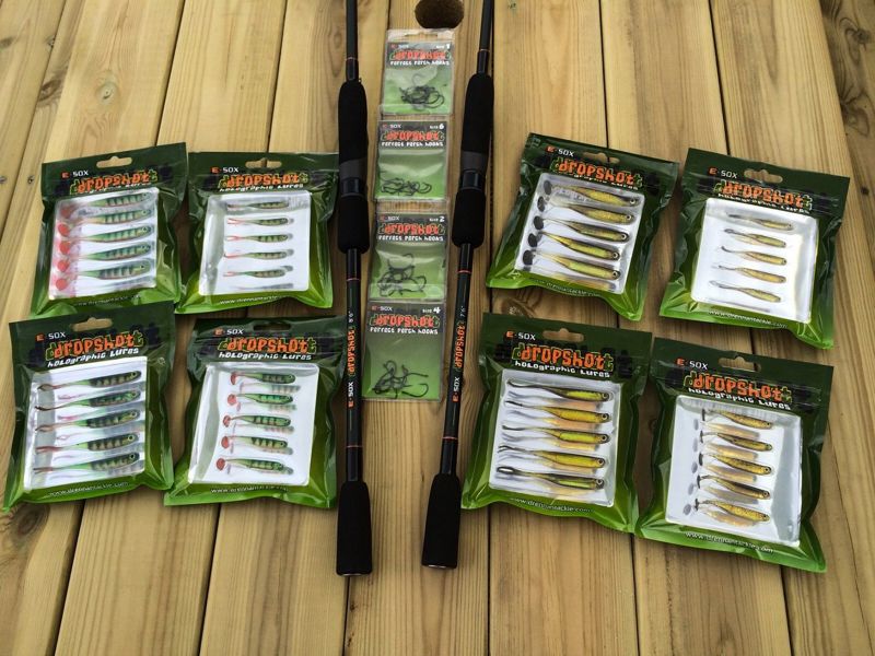 Drennan E-SOX Dropshot Holographic Lures