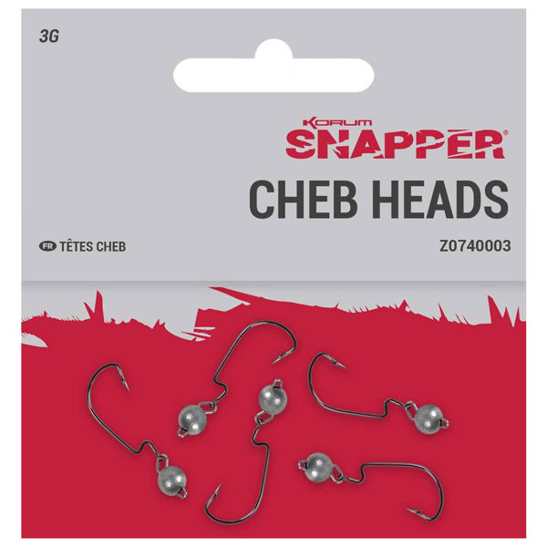 Korum Snapper Cheb Heads