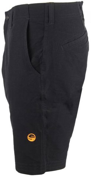 Guru Black Cargo Shorts