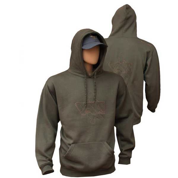 Vass Embroidered Khaki Hoodies