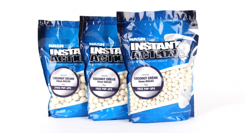 Nash Instant Action Boilies (Buy Two Get One Free)