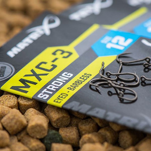 Matrix MXC-3 Strong Eyed Barbless Hooks