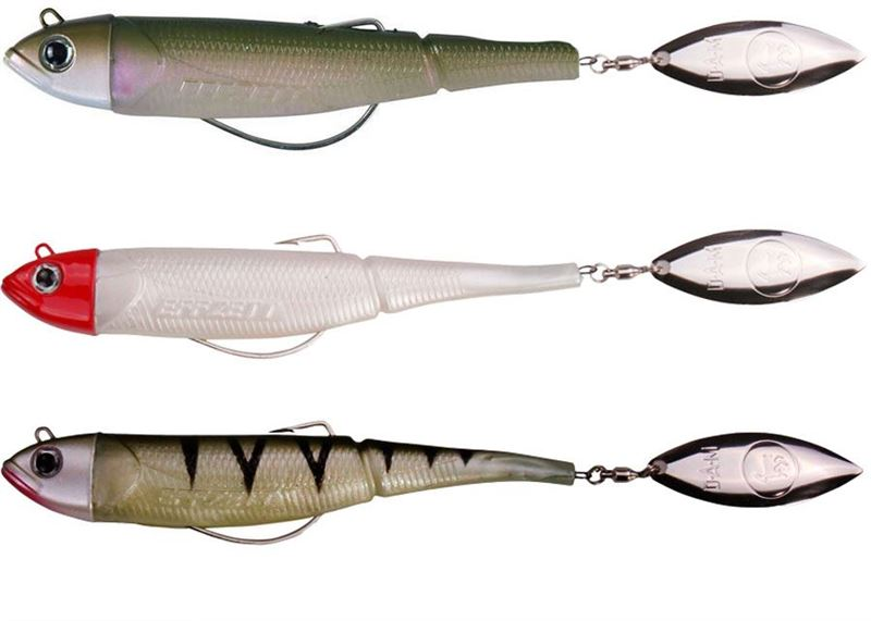 DAM Effzett Kick-S Weedless Minnows (OLD 2019 MODEL)