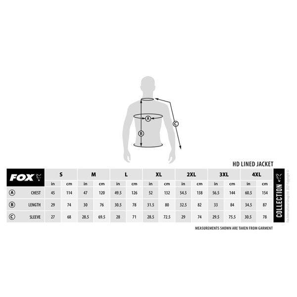 Fox Collection HD Lined Jacket