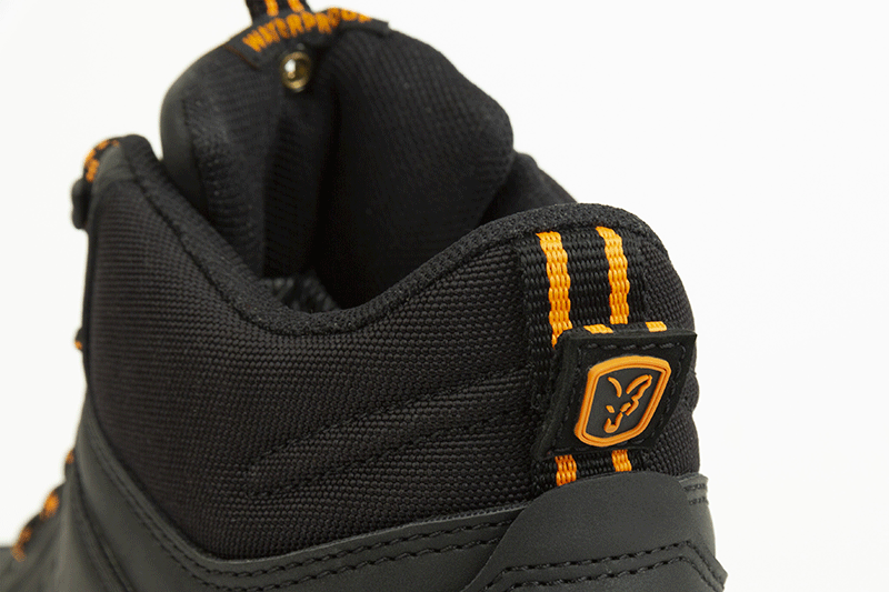 Fox Collection Black/Orange Mid Boots