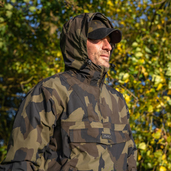 Avid Carp Ripstop Camo Pullover Jacket