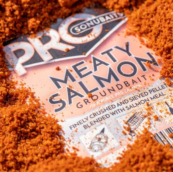 Sonubaits Pro Meaty Salmon Groundbait 900g