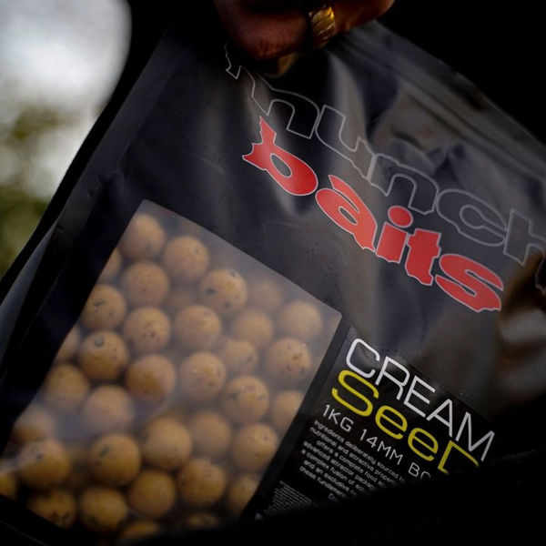 Munch Baits Cream Seed Boilies