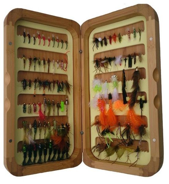 Turrall Bamboo Grande Fly Box (Large)